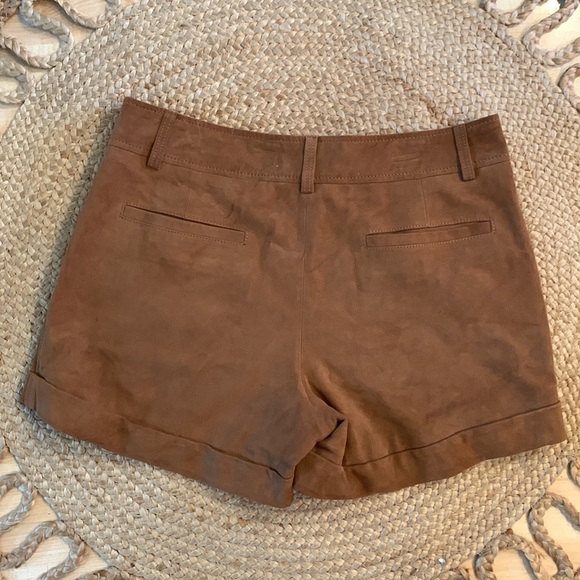 Suede shorts vintage size 8 hinge - Picture 3 of 4
